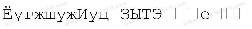 CourierNew PSMT 普通字体转换
